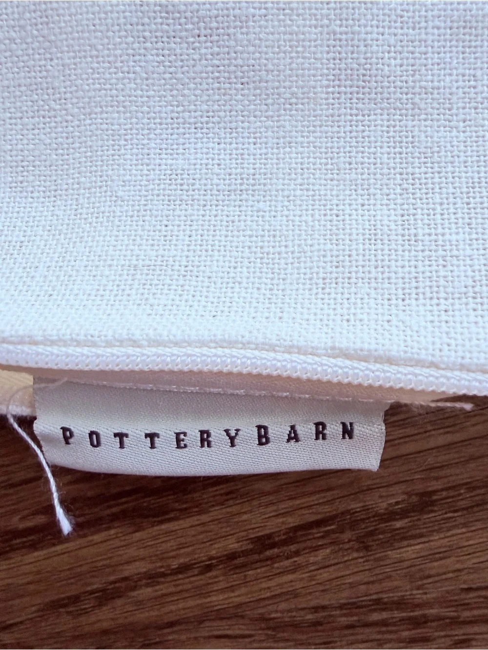 Pottery Barn White Pillow Cover with Brown Bunny and Pastel Green Grass